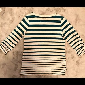 Coldwater Creek teal and gray top like new! 🥰